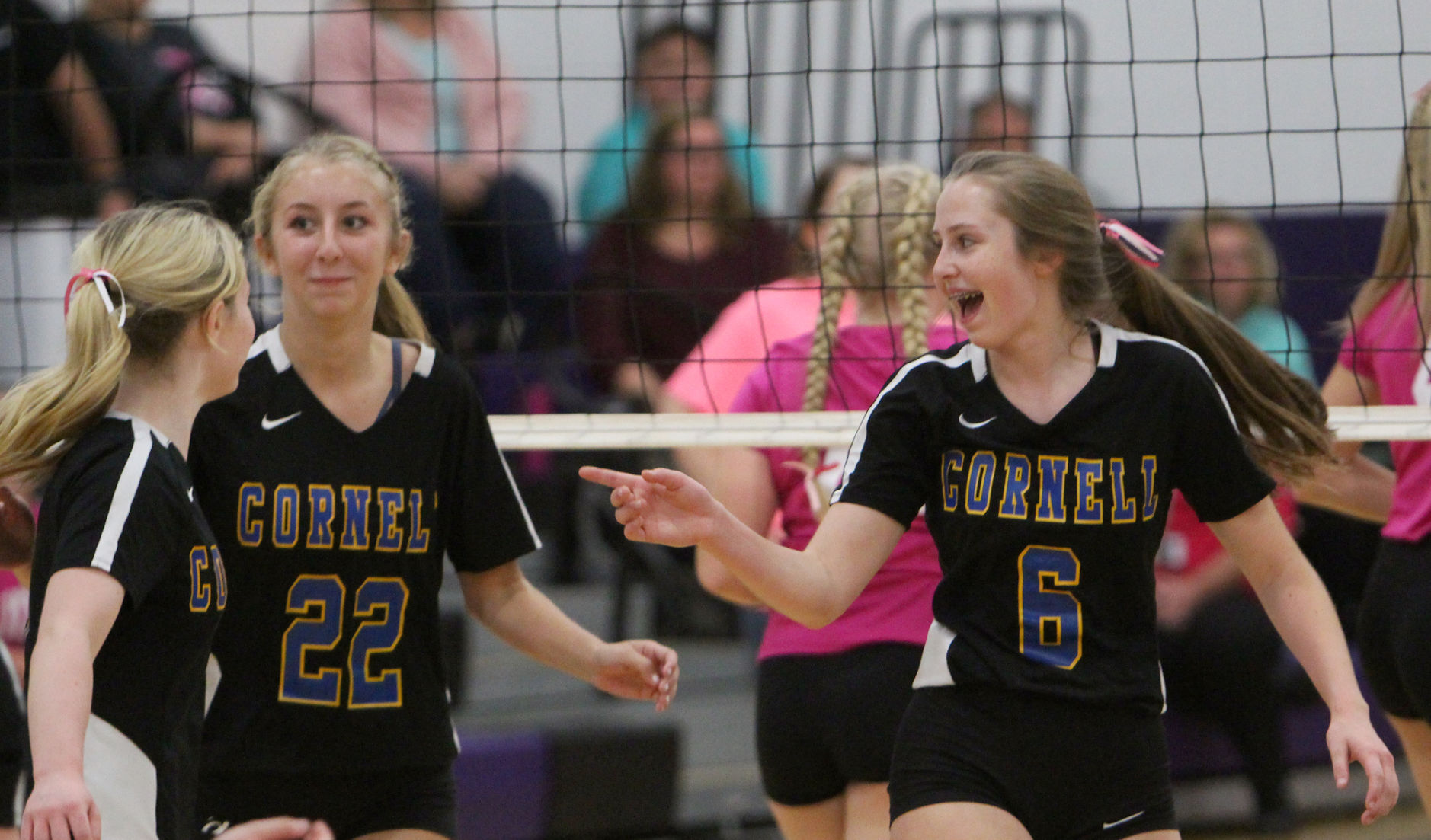 Cornell at Lake Holcombe volleyball 10-12-21